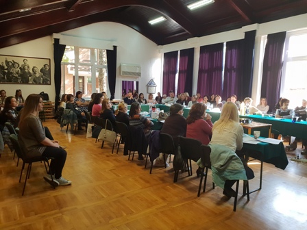 Round table with representatives of centers for social work of South Bačka Srem and Central Banat administrative districts